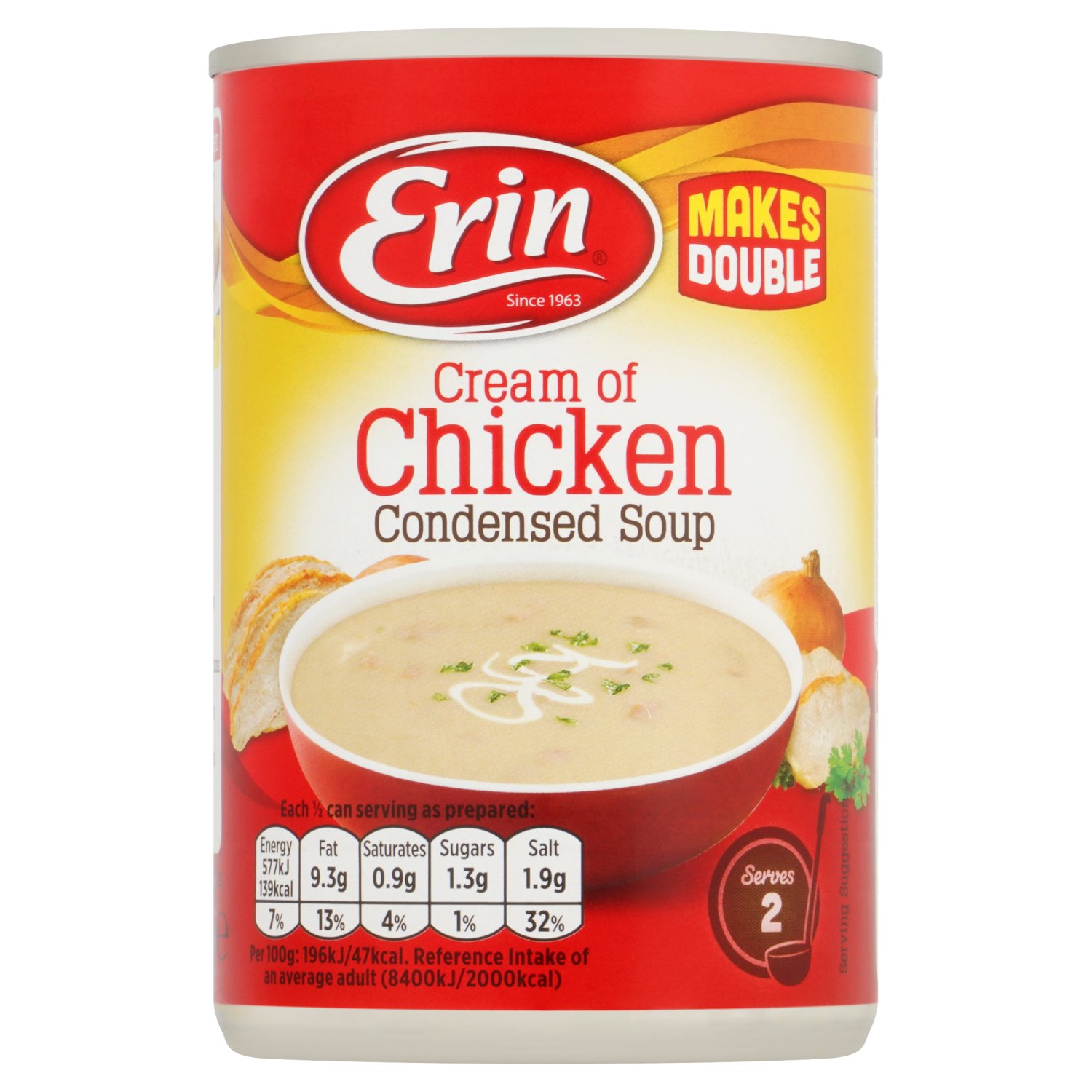 Erin Cream Of Chicken Condensed Soup (295 g)