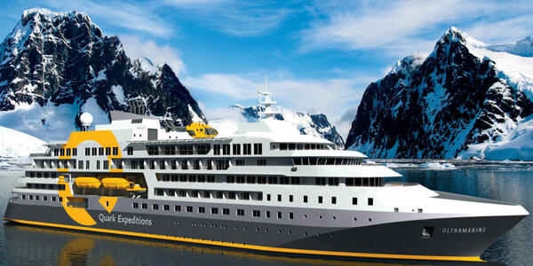 Artist rendering of Quark Expeditions Ultramarine (Image: Quark Expeditions)