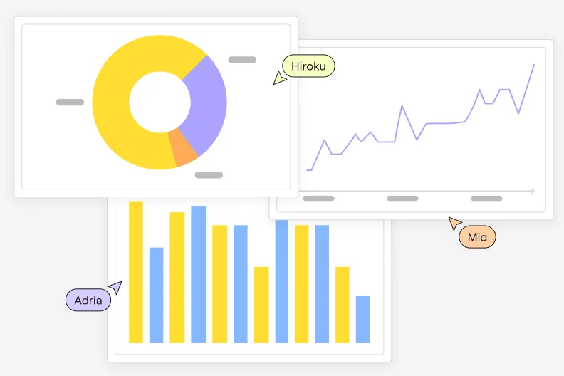 Make graphs and charts in Miro