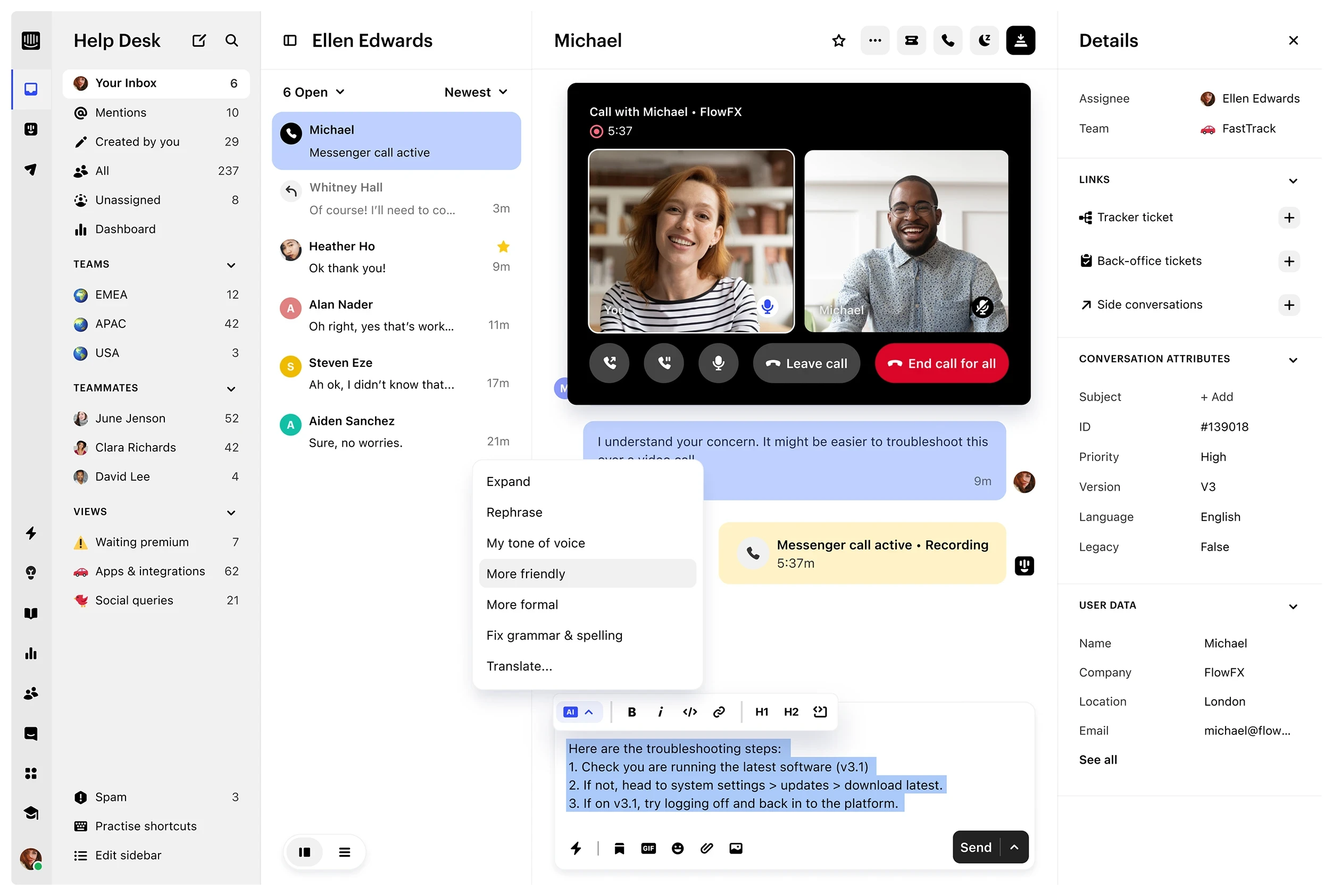 Maximize productivity with an AI-enhanced inbox.