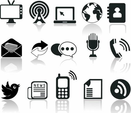 communication icons