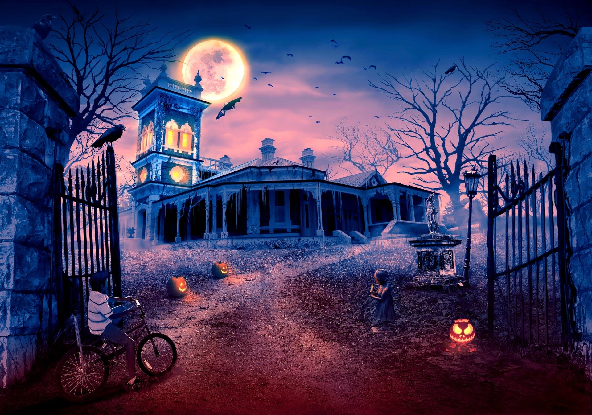 30 Haunted House Hd Wallpapers And Backgrounds | Images and Photos finder