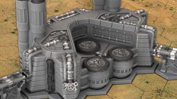 Gale Force 9 Expand 6mm Hextech Range With Industrial Terrain