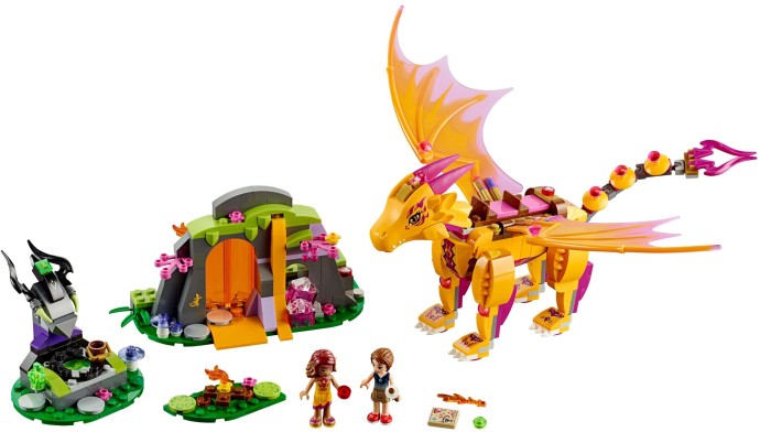 LEGO 41175 Fire Dragon's Lava Cave