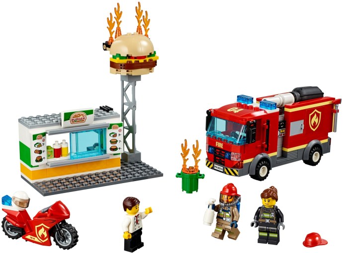 LEGO 60214 Burger Bar Fire Rescue