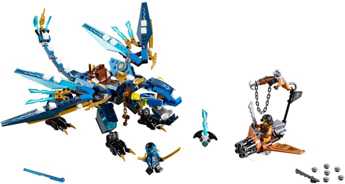 LEGO 70602 Jay's Elemental Dragon