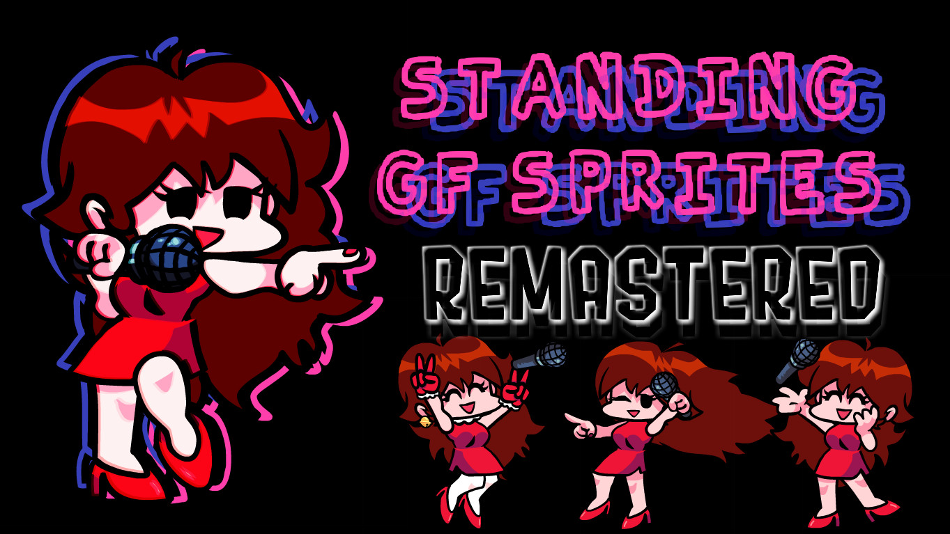 Playable Girlfriend Standing Sprites Friday Night Funkin Mods - Reverasite