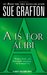 A is for Alibi (Kinsey Millhone, #1) by Sue Grafton