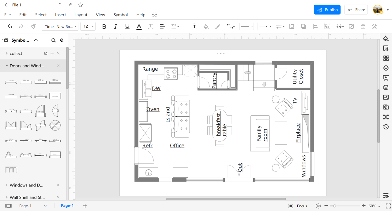 Online Floor Plan Maker - EdrawMax