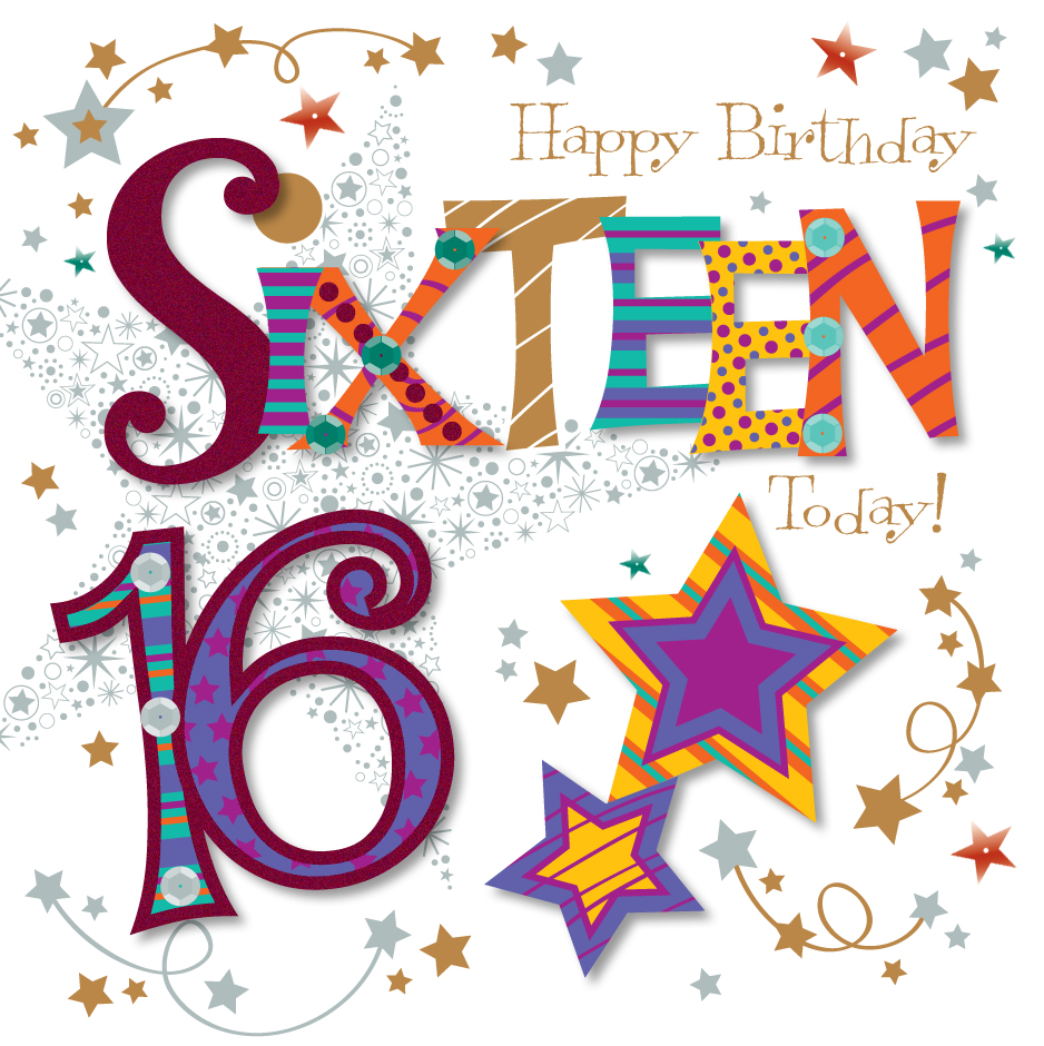 Free Printable 16th Birthday Cards - Printable Templates Free