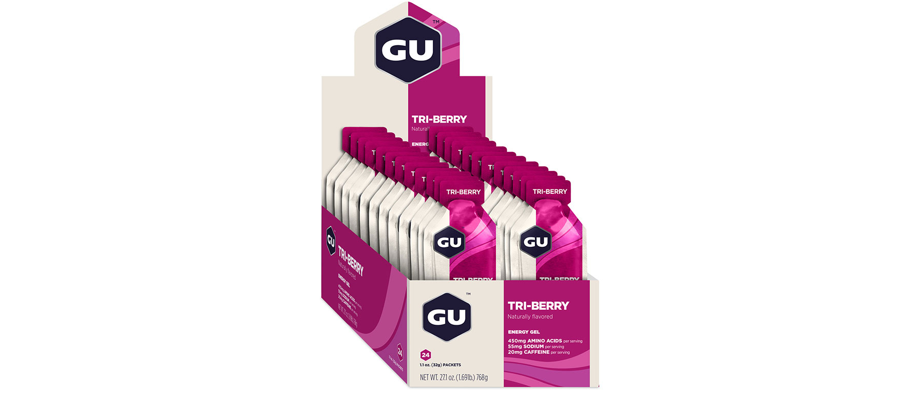 GU Energy Gel Box of 24