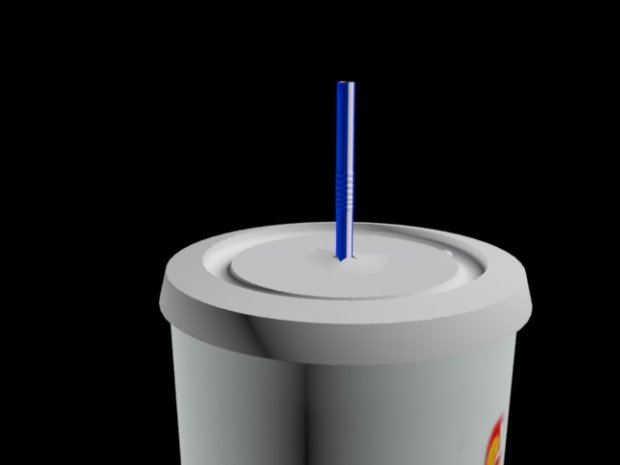 Flasche royalty-free 3d model - Preview no. 2