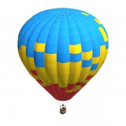 Hot air balloon v1  3d model