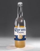 Bottle Beer Corona 3d model