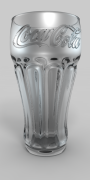 CocaCola-Glas 3d model