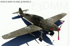 world war 2 aircraft 3d model