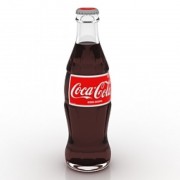 Coca-Cola-Flasche 3d model