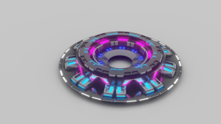 UFO 3d model