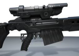 Sniper Rifle KSR-29 (Retexurted) 3d model