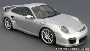 Porsche 911 GT2 3d model