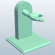 Öffnen Sie Palm v1 3d model