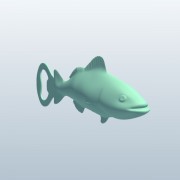 Bottle Opener Bass v1  3d model