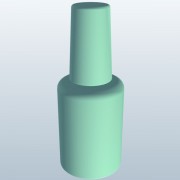 Fingernagelfarbe Flasche v1 3d model