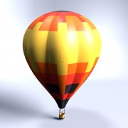 Hot Air Balloon 3d model