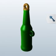 Beer Bottle V1  3d model