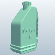 Flasche Motoröl v1 3d model