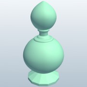 Perfume Bottle v1  3d model