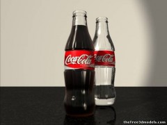 Cola Flasche 3d model