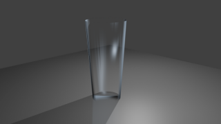 Glass 3d model