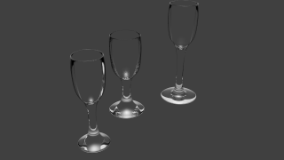 Glas 3d model