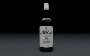 Laphroaig Flasche 3d model