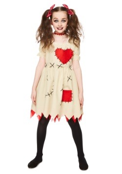 Girl's Voodoo Doll Costume