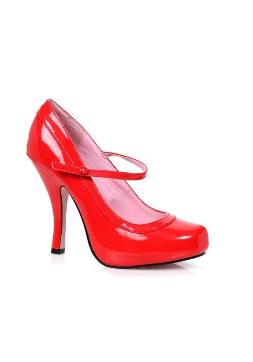 Women's Red Baby Doll Heels