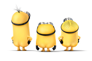  Minions Funny (2880x1800) Resolution Wallpaper