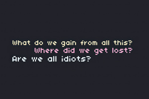 Are We All Idiots (1600x900) Resolution Wallpaper