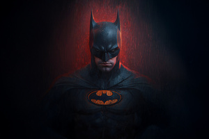 Batman The Black Suit (2560x1024) Resolution Wallpaper