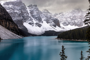 Banff National Park 5k (1366x768) Resolution Wallpaper