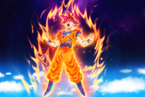 Dragon Ball Z Goku (1280x1024) Resolution Wallpaper