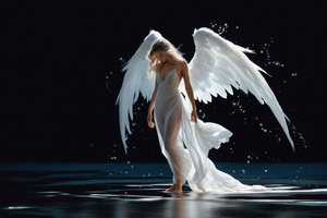 Ethereal Angel Dreams (1600x1200) Resolution Wallpaper