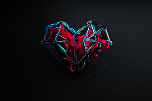 Heart 3d Cgi 4k (2932x2932) Resolution Wallpaper