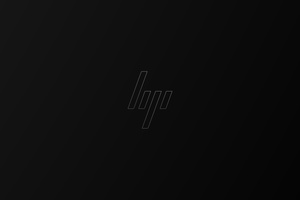 Hp Logo Black 8k Wallpaper