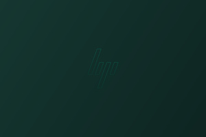 Hp Logo Green 8k Wallpaper