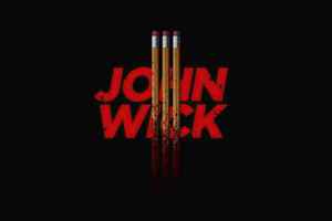 Joh Wick 3 Dark Poster Wallpaper