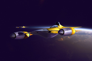 Star Fighter (1600x900) Resolution Wallpaper