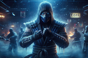 Sub Zero Scorpion 4k (2560x1024) Resolution Wallpaper