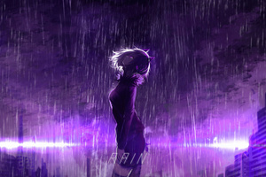 Purple Rain (1280x1024) Resolution Wallpaper